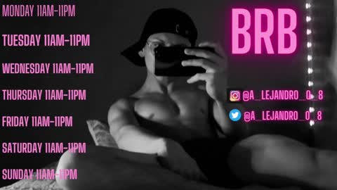 alejo online show from February 6, 7:45 am