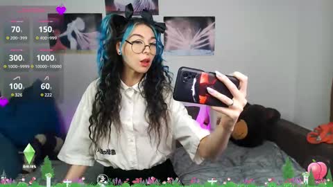 Snapshot of afina_blessyou chatting on February 23, 1:24 am Afina online show from February 23, 1:24 am