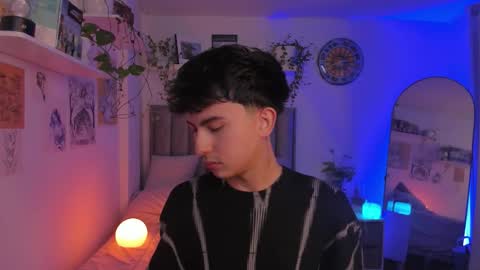 Snapshot of aidan_hale chatting on October 6, 2:18 am A H  online show from October 6, 2:18 am