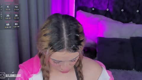 Snapshot of alejamillan1 chatting on January 13, 9:08 am   night GTM -5 online show from January 13, 9:08 am