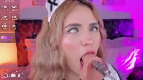 Snapshot of alejamillan1 chatting on March 11, 4:41 am   night GTM -5 online show from March 11, 4:41 am