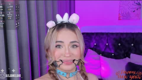 Snapshot of alejamillan1 chatting on January 6, 9:19 am   night GTM -5 online show from January 6, 9:19 am