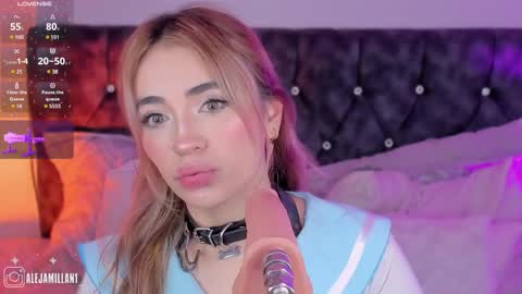 Snapshot of alejamillan1 chatting on March 7, 8:02 am   night GTM -5 online show from March 7, 8:02 am