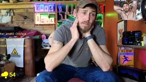 Allan arod online show from April 10, 7:40 pm