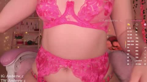 IG - TW Amberw c online show from November 3, 5:19 am