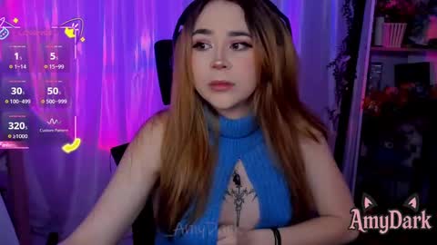 Amy online show from October 12, 8:10 pm