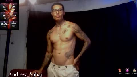 andrew sabaj online show from December 13, 7:53 pm