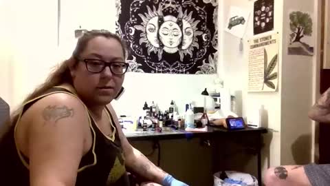 Angel and Mark online show from February 14, 8:44 pm