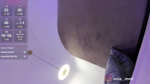 Snapshot of ania_mml chatting on March 5, 11:27 pm Ania online show from March 5, 11:27 pm