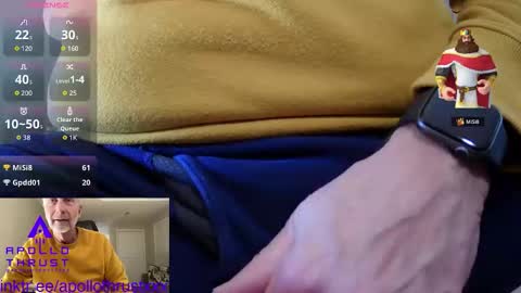 Apollo Thrust online show from December 3, 7:58 pm