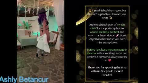 Ashly Betancur  online show from February 27, 2:25 am