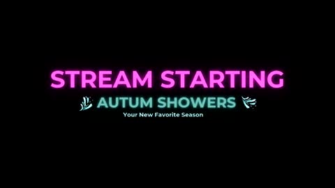 Autum Showers online show from May 9, 5:35 am