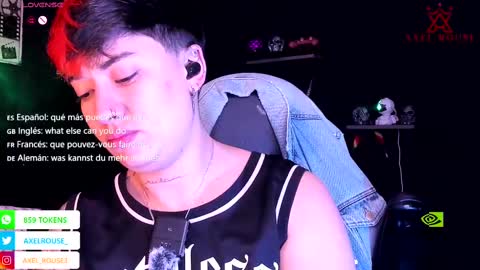 Axel Rouse online show from September 10, 6:42 pm