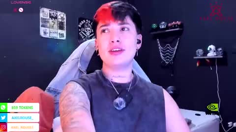 Axel Rouse online show from September 9, 6:08 pm