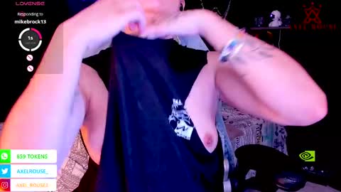 Axel Rouse online show from September 19, 7:06 pm