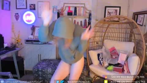 Beck the tongue online show from September 23, 10:05 pm