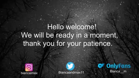 Snapshot of bianca_and_maxwell chatting on January 7, 11:45 pm bianca and maxwell online show from January 7, 11:45 pm