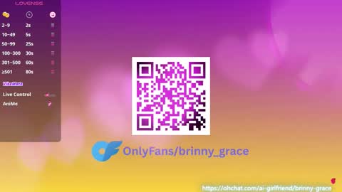 Snapshot of brinny_grace chatting on October 13, 8:49 am brinny_grace online show from October 13, 8:49 am