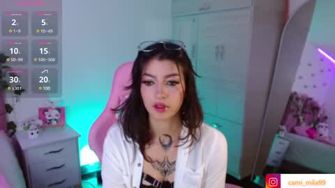 Snapshot of cami_mila99 chatting on December 14, 7:51 am CAMI  online show from December 14, 7:51 am