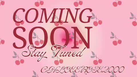 ChloeeRose online show from July 13, 6:28 am