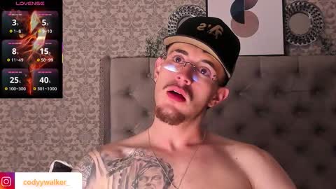 Cody Walker online show from January 14, 9:01 pm