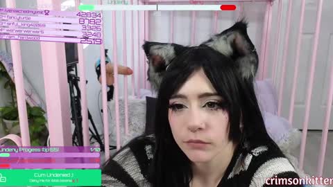 Crimson Kitten online show from January 4, 11:11 am