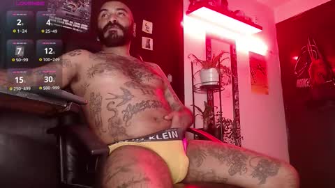 Snapshot of damian_darkside_ chatting on October 7, 1:45 am Damian online show from October 7, 1:45 am