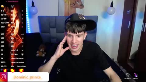 Snapshot of dominicprince chatting on October 22, 5:43 am DOMINIC PRINCE online show from October 22, 5:43 am