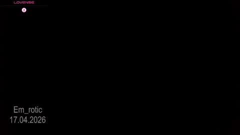 Emilia  online show from April 17, 9:50 pm