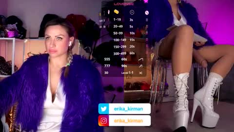 Erika      online show from January 17, 2:48 pm