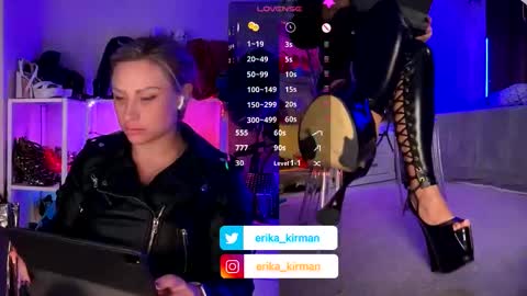 Erika      online show from November 12, 4:42 pm