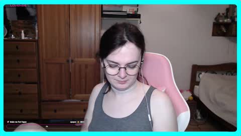 Snapshot of eva_katt chatting on March 9, 11:47 am Gamer Katt online show from March 9, 11:47 am