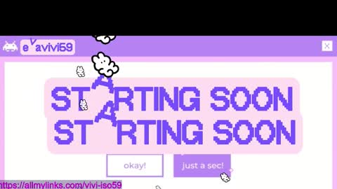 Snapshot of evavivi59 chatting on October 21, 2:16 am Vivi online show from October 21, 2:16 am