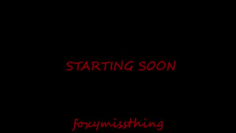 Foxy Woods online show from November 12, 5:26 pm