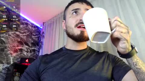 Snapshot of garbel09 chatting on October 1, 6:45 am Chris  Dont forget to gift me thumb up Its very important to me and makes me happy AF  online show from October 1, 6:45 am