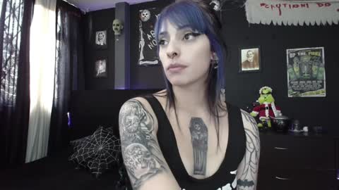 Snapshot of goddess_mortem chatting on January 7, 8:21 pm Mortem model independientfollow me on my telegram channel online show from January 7, 8:21 pm