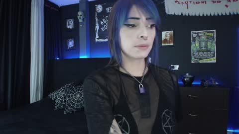 Snapshot of goddess_mortem chatting on January 24, 12:20 am Mortem model independientfollow me on my telegram channel online show from January 24, 12:20 am