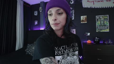Snapshot of goddess_mortem chatting on January 26, 3:59 am Mortem model independientfollow me on my telegram channel online show from January 26, 3:59 am