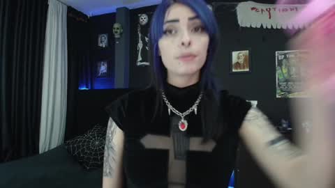 Snapshot of goddess_mortem chatting on February 22, 1:11 am Mortem model independientfollow me on my telegram channel online show from February 22, 1:11 am