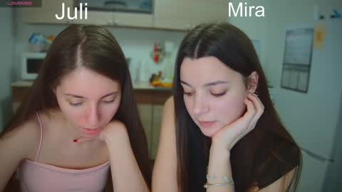 Julia and Mira online show from February 27, 7:26 pm