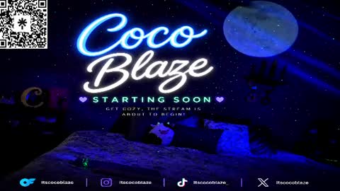 CoCo Blaze online show from August 3, 3:30 am