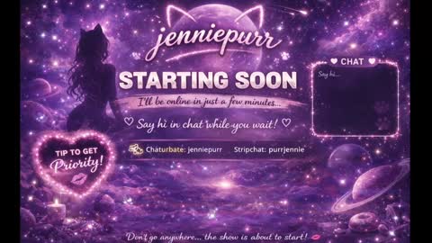 Jennie online show from March 29, 5:47 pm