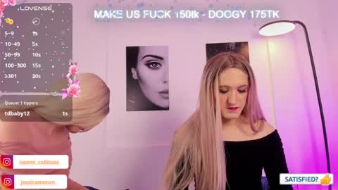 JESSI AND NAOMI online show from February 20, 1:03 am