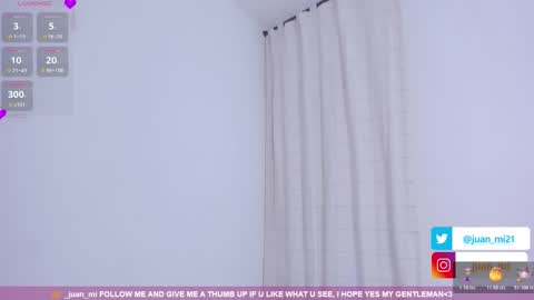 Juan Miguel online show from October 31, 3:45 pm