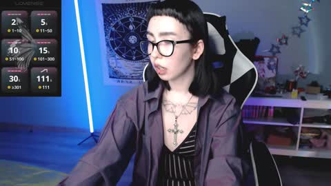 Snapshot of julscinamon chatting on December 7, 8:00 pm Baroness Von Cringe online show from December 7, 8:00 pm