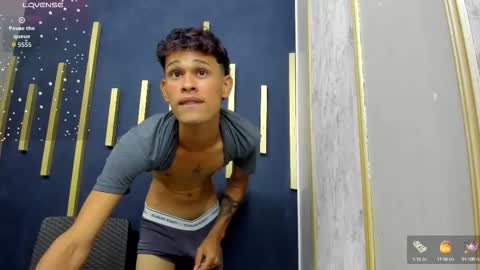 Snapshot of just_d4v7 chatting on October 9, 7:41 pm JUST online show from October 9, 7:41 pm