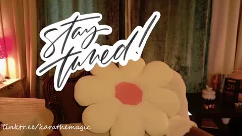 I am here around 5am GMT karathemagic online show from April 12, 2:43 pm