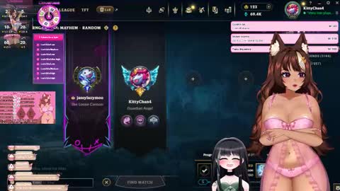 Kittychan online show from February 15, 4:48 am