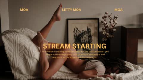 Letty Moa         - IG direct letty moa online show from April 9, 1:20 am