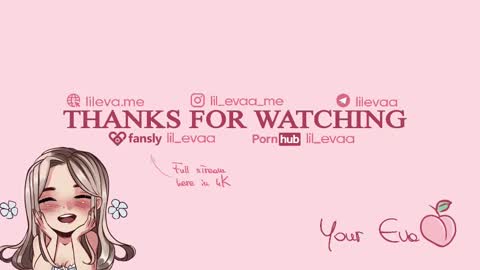 Snapshot of lil_eva chatting on February 9, 6:58 pm All my link in bio  sign up to support me        online show from February 9, 6:58 pm